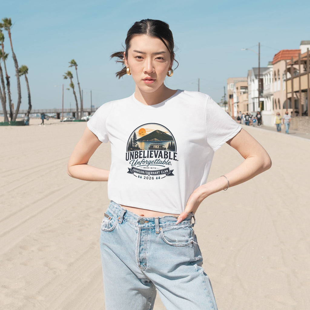Women's Flowy Cropped Tee