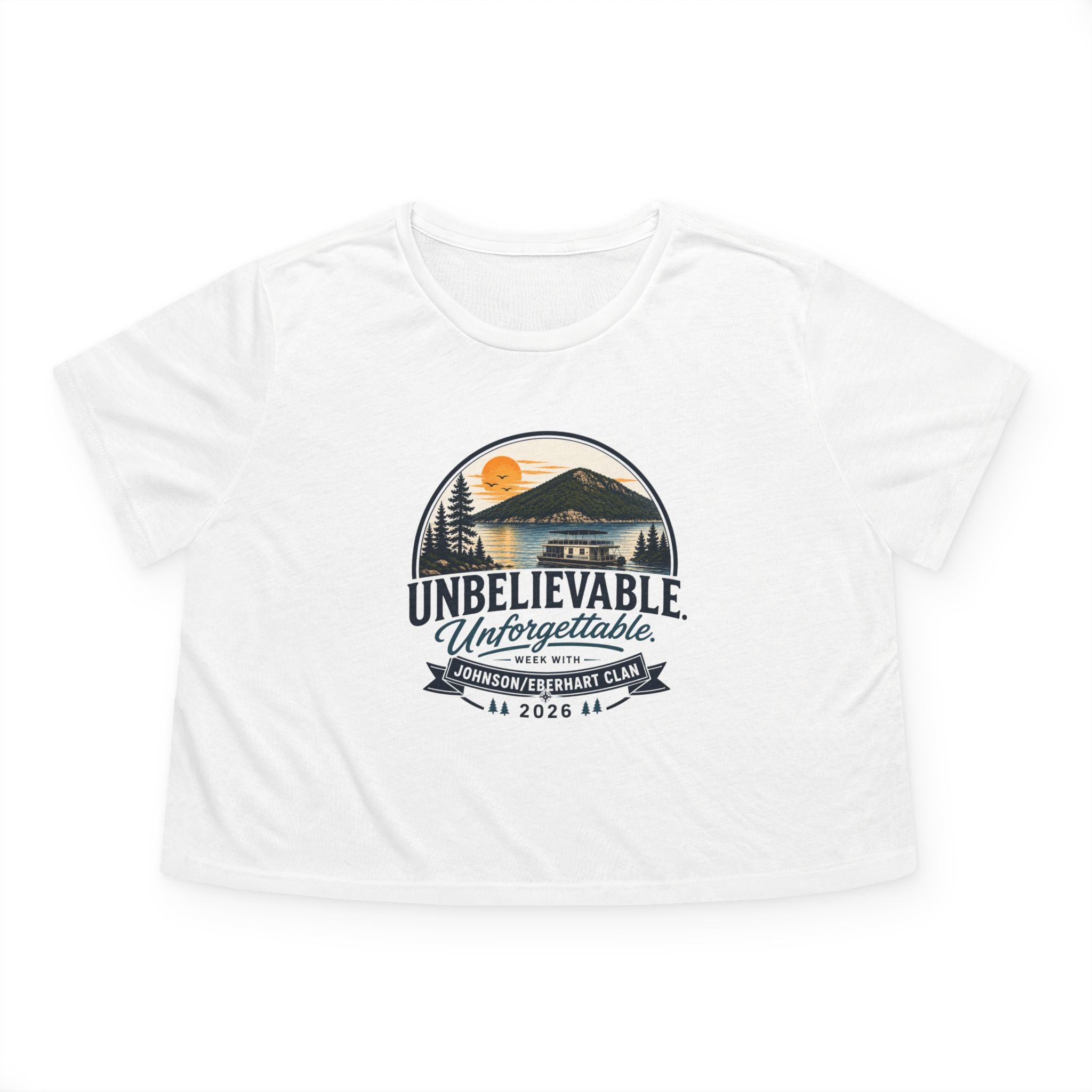 Women's Flowy Cropped Tee