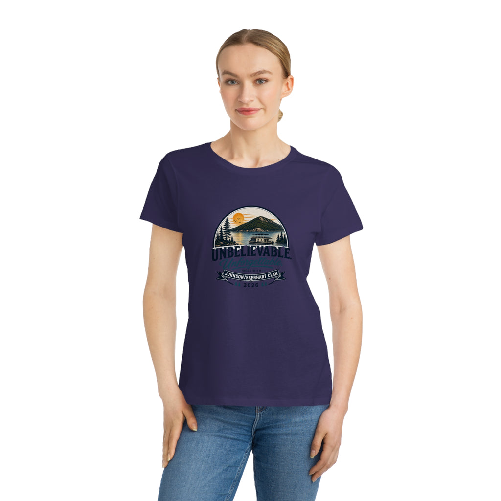 Organic Women's Classic T-Shirt - with rear logo