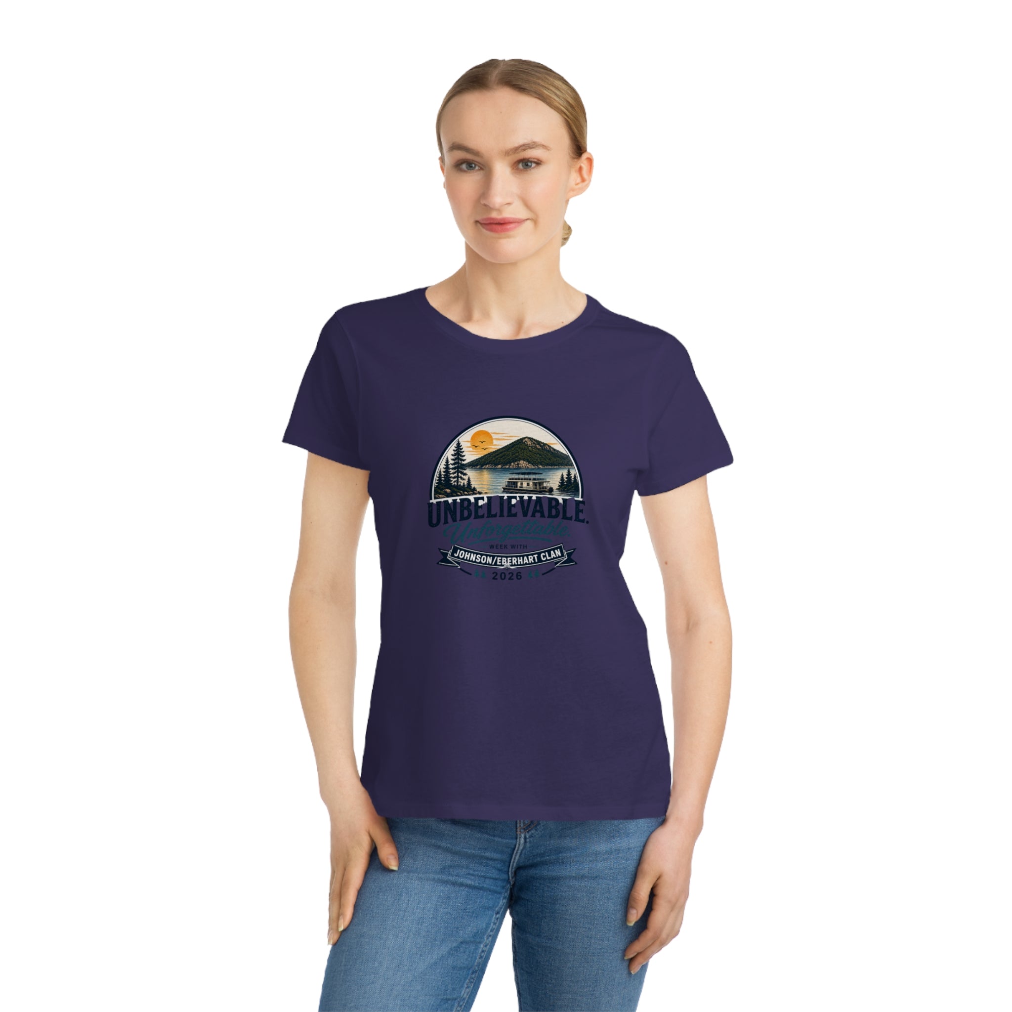 Organic Women's Classic T-Shirt - with rear logo